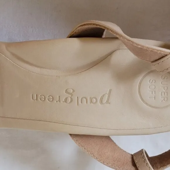Paul Green Langley Braided Sandal - Size 8 - Like New