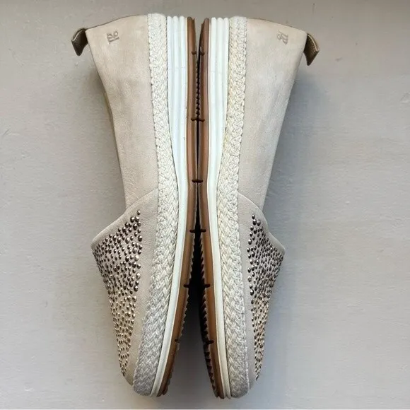 Paul Green Natural Lourdes Espadrille Slip Ons Flat Shoes Women’s UK 7.5 US 9.5