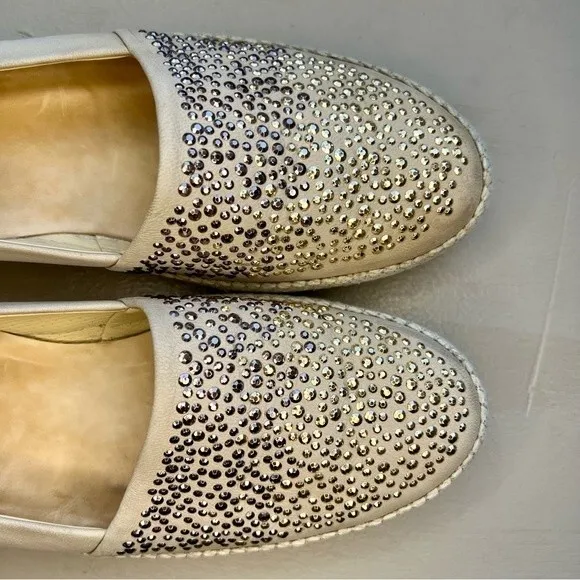 Paul Green Natural Lourdes Espadrille Slip Ons Flat Shoes Women’s UK 7.5 US 9.5