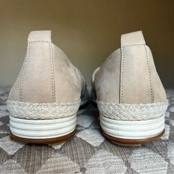 Paul Green Natural Lourdes Espadrille Slip Ons Flat Shoes Women’s UK 7.5 US 9.5