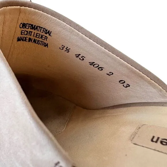 Paul Green Vonda Mule Shoes Women's 3.5 UK / 6 US Tan Nubuck Leather Clog Heel