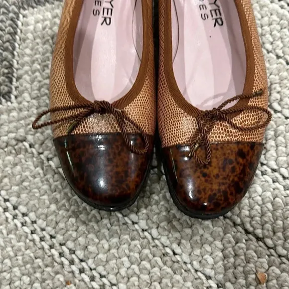 Paul Mayer Attitudes Ballet Slip Ons Flats Quilted Shoes Spain