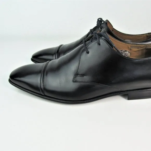 Paul Smith Black Leather Shoes Men's 10.5