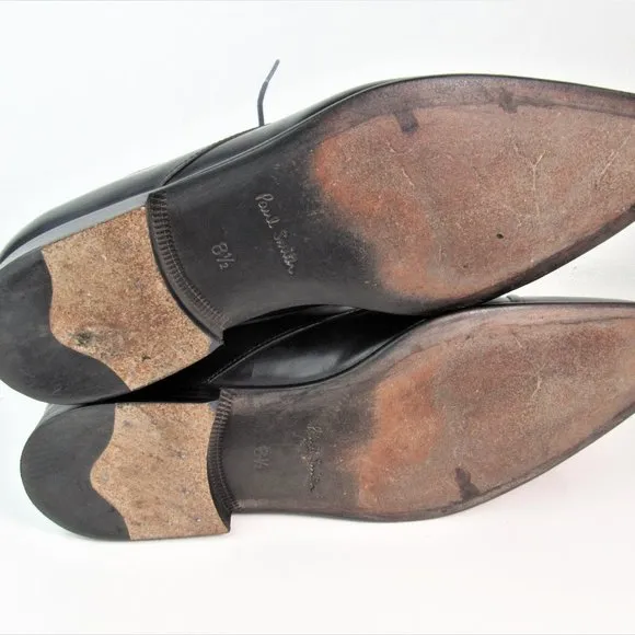 Paul Smith Black Leather Shoes Men's 10.5