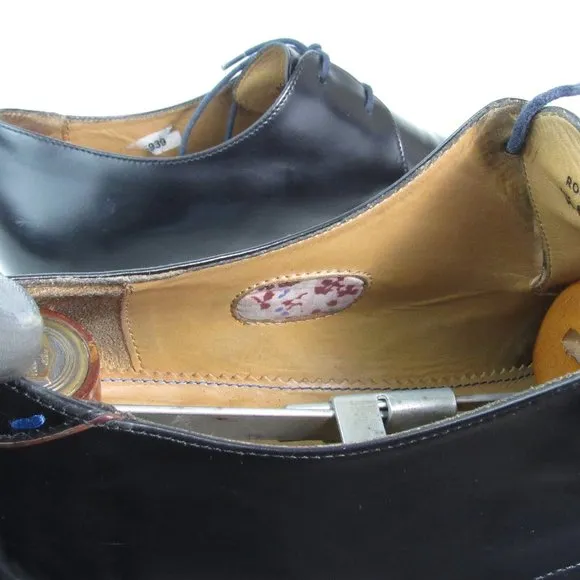 Paul Smith Black Leather Shoes Men's 10.5
