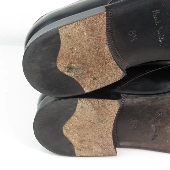 Paul Smith Black Leather Shoes Men's 10.5