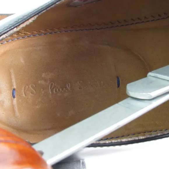 Paul Smith Black Leather Shoes Men's 10.5
