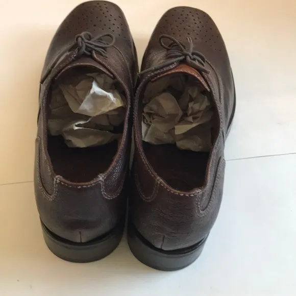 Pawelk’s leather shoes brown  Sz 43