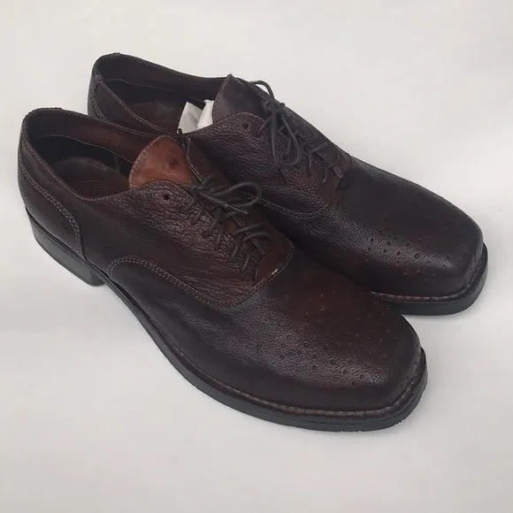 Pawelk’s leather shoes brown  Sz 43