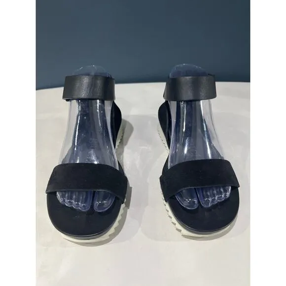 Pedro García Jenile Ankle Cuff Black Sandals Sz 36 US 6