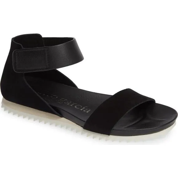 Pedro García Jenile Ankle Cuff Black Sandals Sz 36 US 6