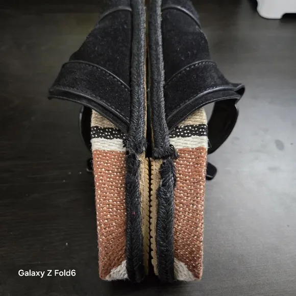 Pedro Garcia Arielle Black Castoro Santa Fe Luxury Sandals Made In Spain