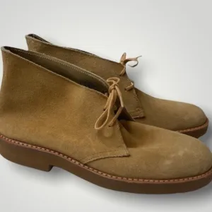 Pedwin vintage suede chukka boots in tan