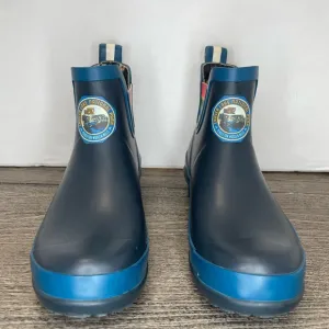 Pendleton National Park Heritage Crater Lake Blue Chelsea Rain rubber Boots 8.