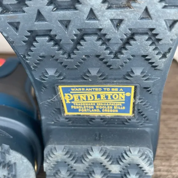 Pendleton National Park Heritage Crater Lake Blue Chelsea Rain rubber Boots 8.