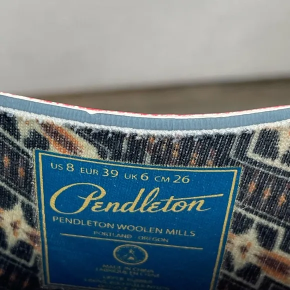 Pendleton National Park Heritage Crater Lake Blue Chelsea Rain rubber Boots 8.