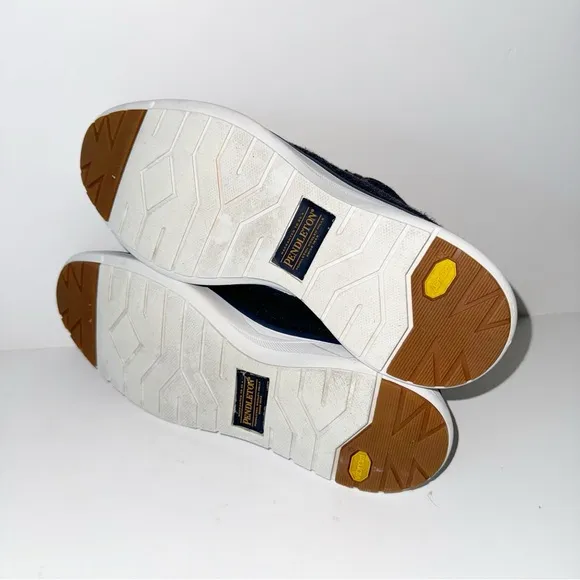 Pendleton Womens Navy Heather Wool Water Resistant Sneakers Shoes Size 9