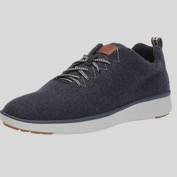 Pendleton Womens Navy Heather Wool Water Resistant Sneakers Shoes Size 9