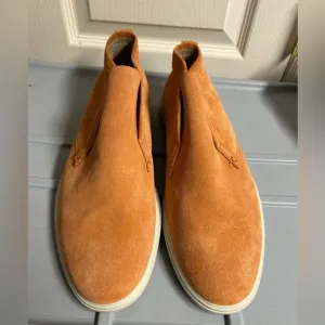 Peter Millar Excursionist Suede Chukka Boot Sand New