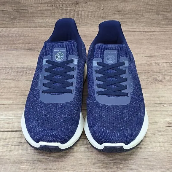 Peter Millar Hyperlight Apollo Men's Size 11 Navy Blue Sneakers (MA22EF11)