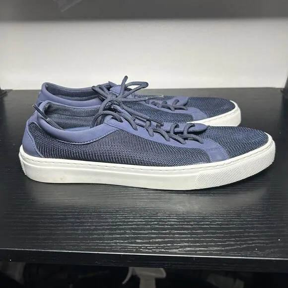 Peter Millar Mesh Mariner Navy Topsider Boat Deck Shoes MS20F02 Mens Size 10.5