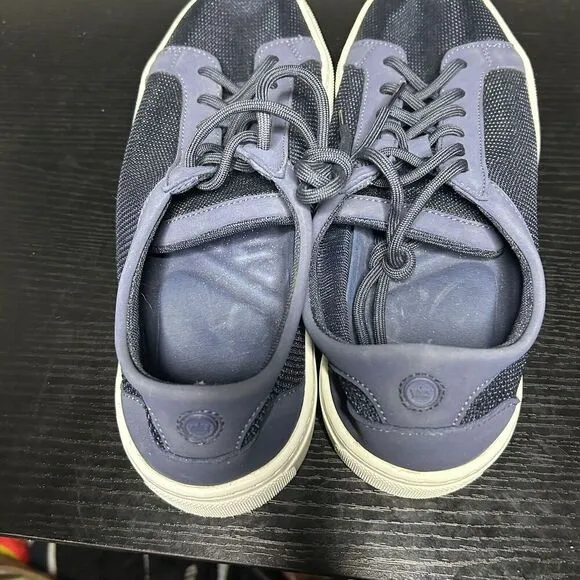 Peter Millar Mesh Mariner Navy Topsider Boat Deck Shoes MS20F02 Mens Size 10.5