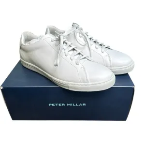Peter Millar Vantage Lite Sneakers White Mens 11.5 Golf Casual Shoes New In Box