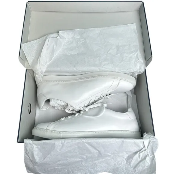 Peter Millar Vantage Lite Sneakers White Mens 11.5 Golf Casual Shoes New In Box