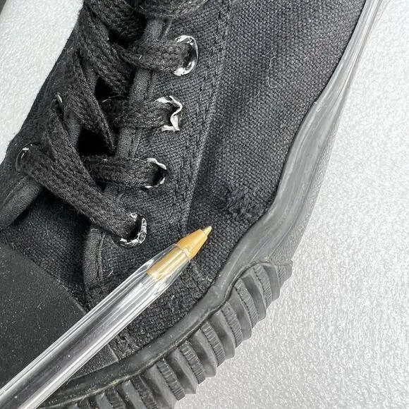 PF Flyers Shoes Men’s 5 Women’s 6.5 Cotton Canvas Black Center Hi 1993 Sandlot