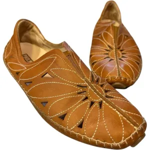 Picolinos Jerez Calfskin Leather Moccasins Shoes Sz 10-10.5 / 41 Casual Slip On