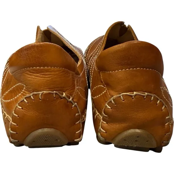 Picolinos Jerez Calfskin Leather Moccasins Shoes Sz 10-10.5 / 41 Casual Slip On