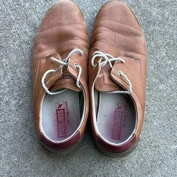 Pikolinos Navas Leather Shoes with Laces