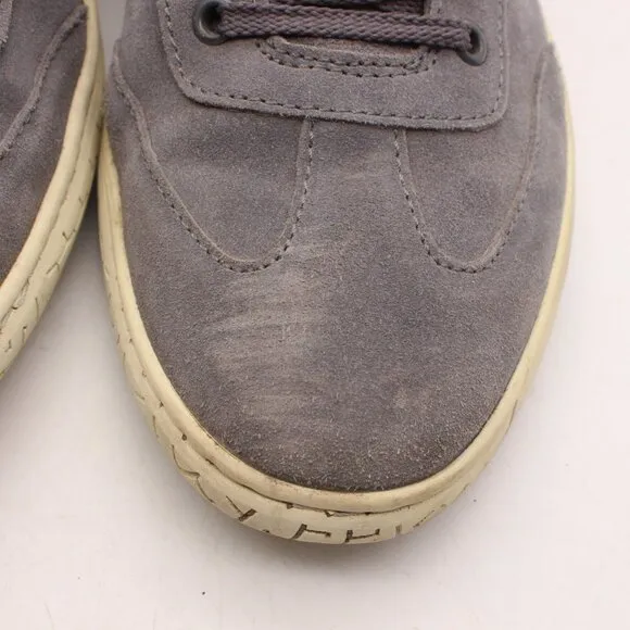 Piloti Shift Driving Shoes Men's Size US 7 Gray Suede Leather Sneakers Lace Up