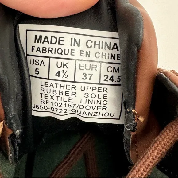 POLO RALPH LAUREN Dover Boys Boots US 5 Buckle Lace Up Rubber Duck Brown NEW