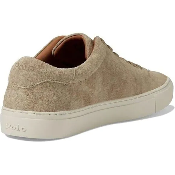 Polo Ralph Lauren Jermain II Sneakers Men's 7.5 Dirty Buck Suede Shoes FZP097