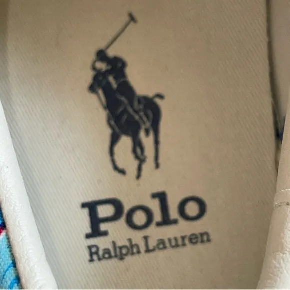 Polo Ralph Lauren Men’s Size 10 Keaton Floral Canvas Sneakers Tropical print NWT