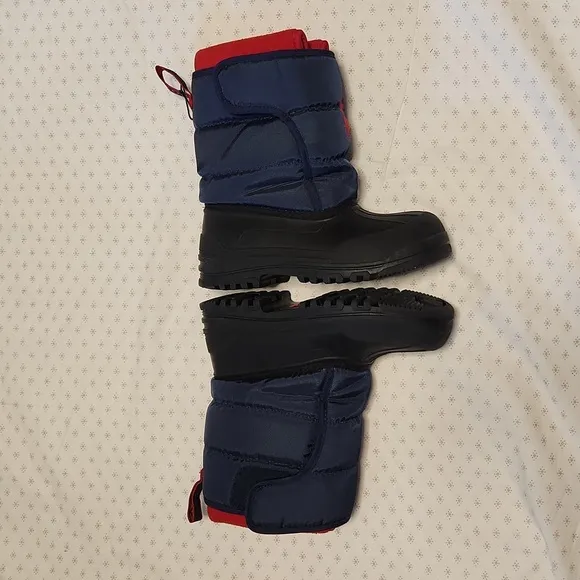 Polo Ralph Lauren rain and snow boots sz 3 little kids