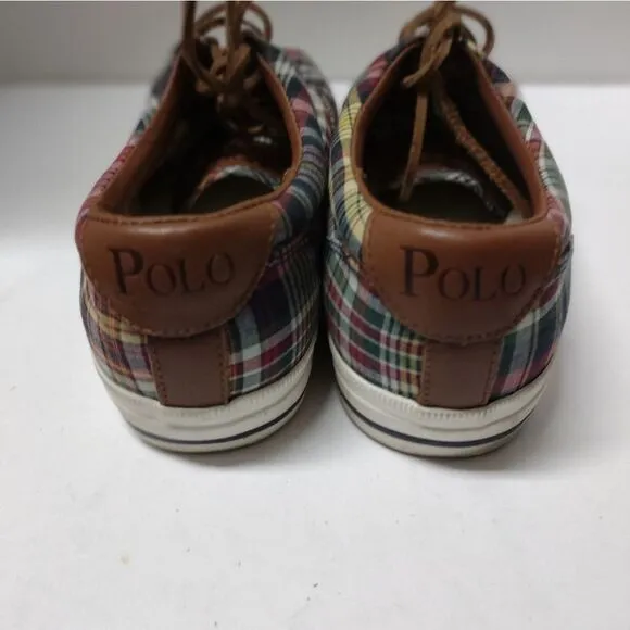 Polo Ralph Lauren Shoes Vaughn Athletic Canvas Yellow Sneakers