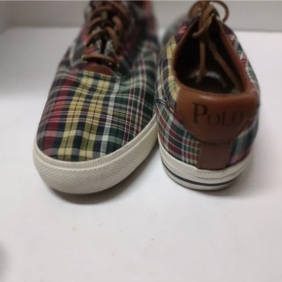 Polo Ralph Lauren Shoes Vaughn Athletic Canvas Yellow Sneakers