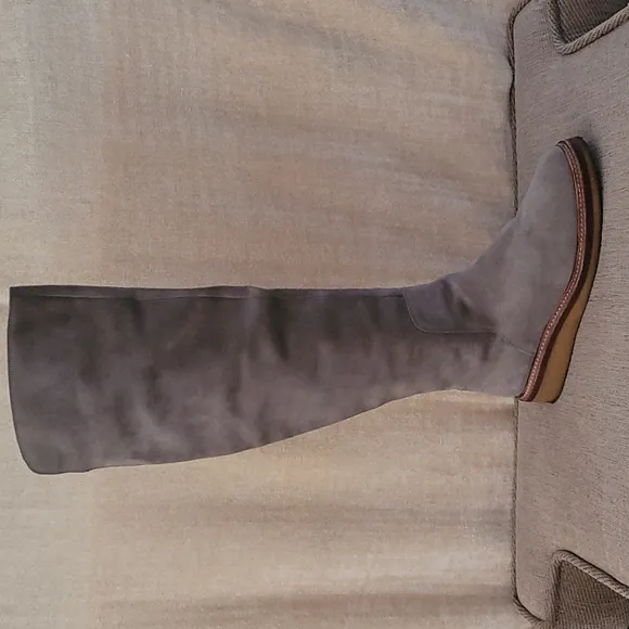 POUR LA VICTOIRE JERRI GRAY LUSH SUEDE OVER THE KNEE BOOTS