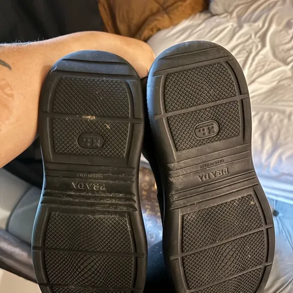 Prada Black Rubber Boots