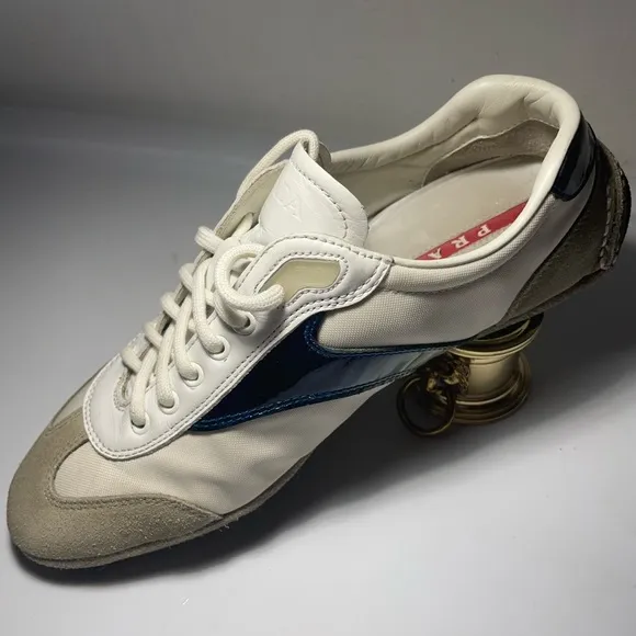 PRADA shoes / PRDRA suede tío 4 E 1816    6 .5