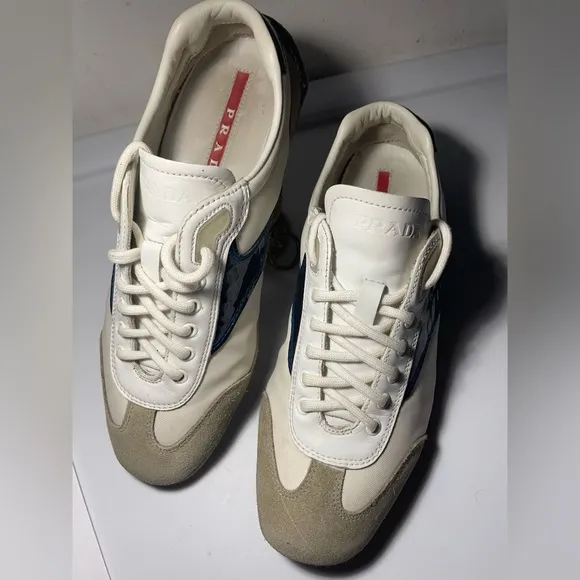PRADA shoes / PRDRA suede tío 4 E 1816    6 .5