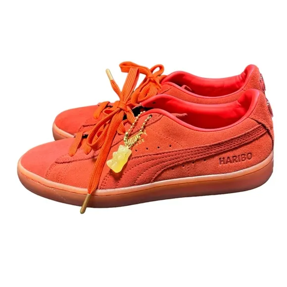 Puma Haribo Boys Suede Gummy Bear Sneakers Size 6.5C