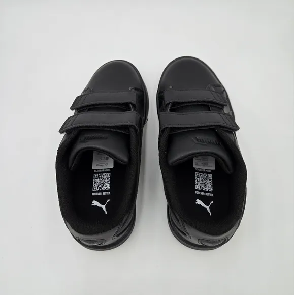 Puma JADA CLASSIC V PS Black/Black Kid's Shoes 401483 02.   #E4