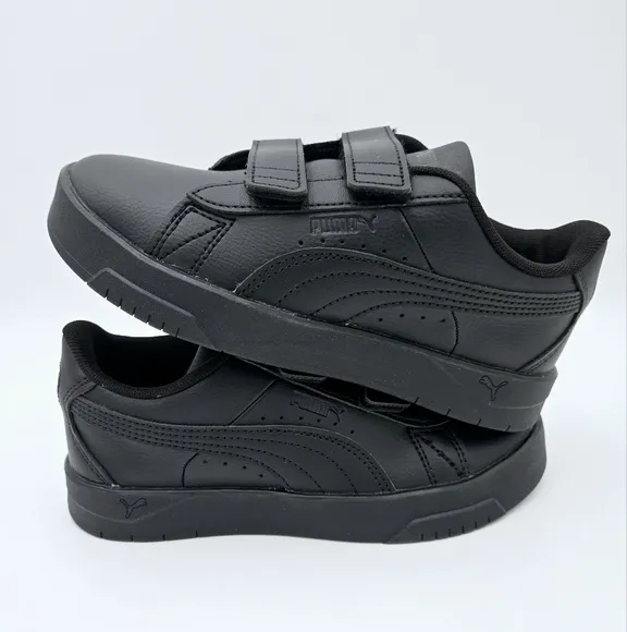 Puma JADA CLASSIC V PS Black/Black Kid's Shoes 401483 02.   #E4