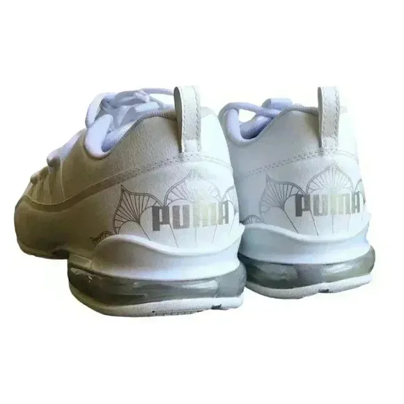 Puma Raize Prowl Mandala Womens 10 Wide Synthetic Sneaker Shoes White Vegan NEW