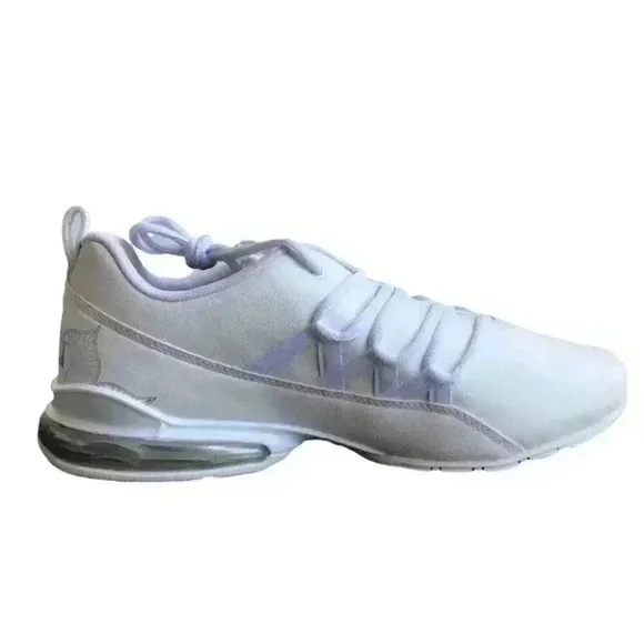 Puma Raize Prowl Mandala Womens 10 Wide Synthetic Sneaker Shoes White Vegan NEW