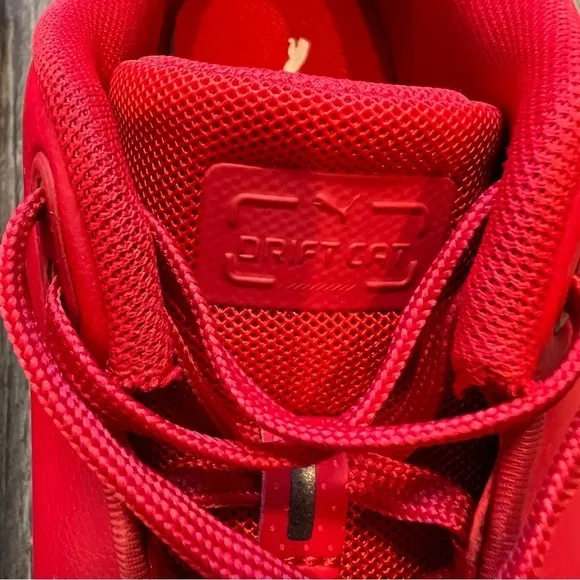 Puma Scuderia Ferrari Drift Cat Decima Motorsport Red Sneakers Shoes Luxe 8.5