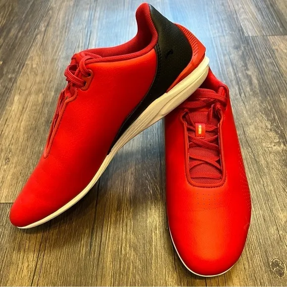 Puma Scuderia Ferrari Drift Cat Decima Motorsport Red Sneakers Shoes Luxe 8.5